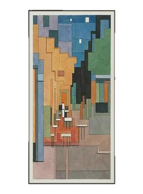 梵高世界名画入户玄关装饰画高级