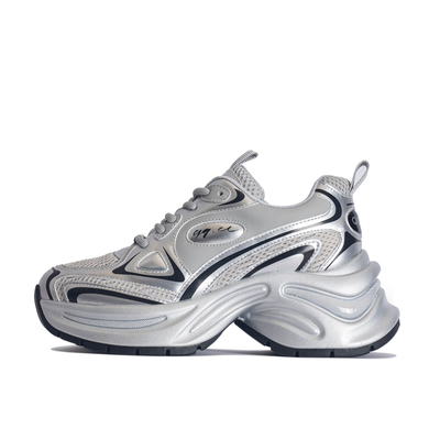 这白鹿同款银色运动鞋太好看了吧