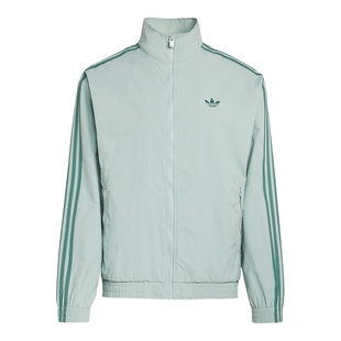 adidas阿迪达斯三叶草FIREBIRD足球风立领夹克2026春男外套KQ9496