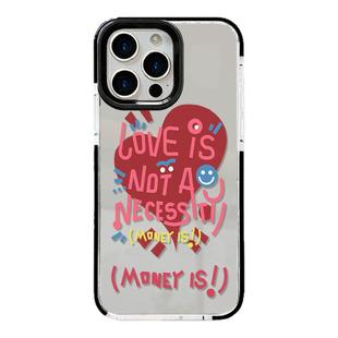 哩卜哩卜爱情不是必需品适用iPhone17/16promax手机壳15pro黑边13卡通11plus全包12防摔xsmax苹果14promax软8