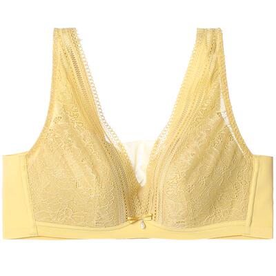 安莉芳薄款无钢圈无痕收副乳文胸