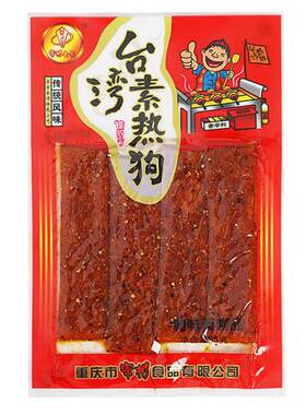 特产辣条台湾素热狗麻辣零食小吃