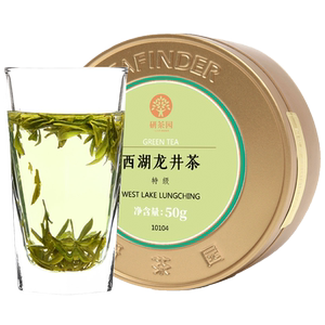 研茶园茶叶西湖龙井茶特级50g罐