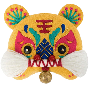 王的手创 香囊diy材料包手工香包袋中药驱蚊随身佩戴虎项链儿童