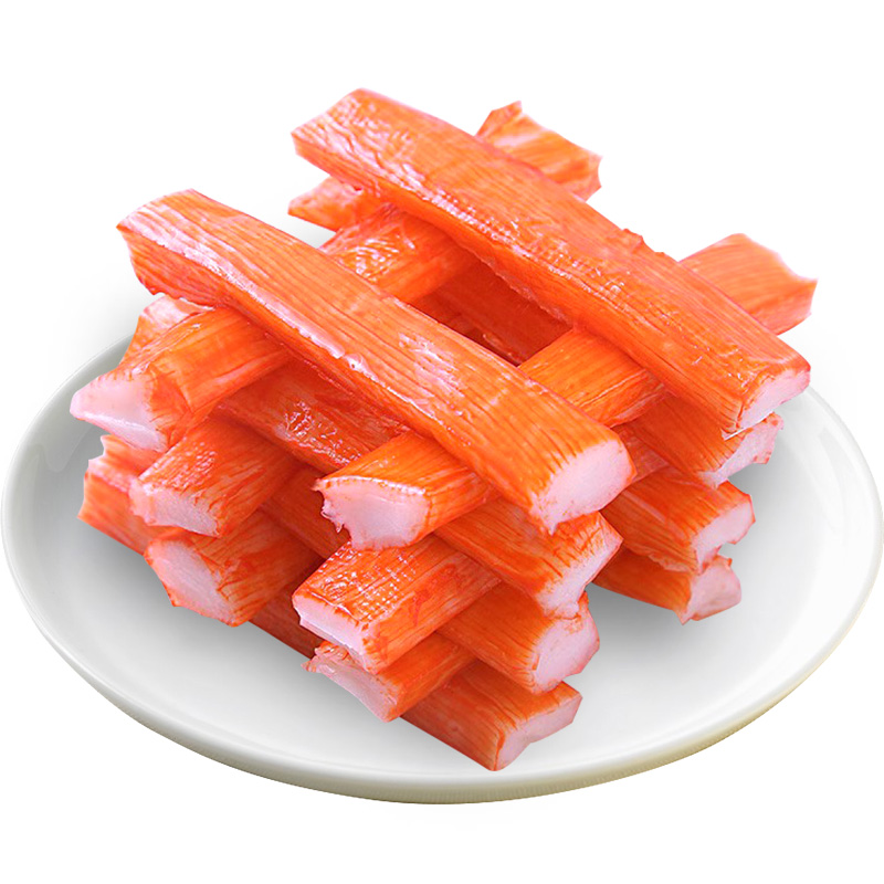 泰國(guó)進(jìn)口手撕蟹柳蟹肉棒蟹足日本壽司天婦羅帝王商用同款火鍋食材