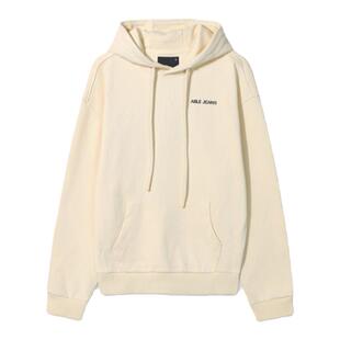 ABLEJEANS中性款水洗连帽卫衣长袖宽松潮流范套头衫百搭上衣
