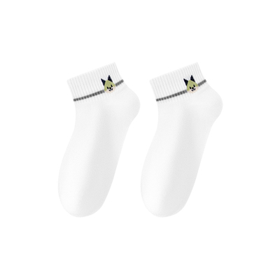 女士袜子可爱卡通纯棉短袜