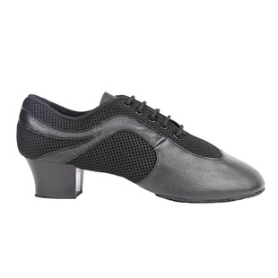 BD贝蒂男士拉丁舞鞋正品弹力网国标舞两点底广场舞鞋salsa皮面468