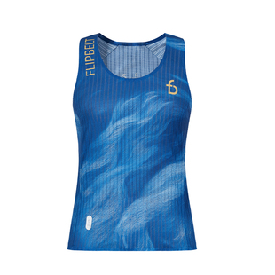 FlipBelt飞比特马拉松专业跑步染色体背心2.0速干运动上衣越野T恤