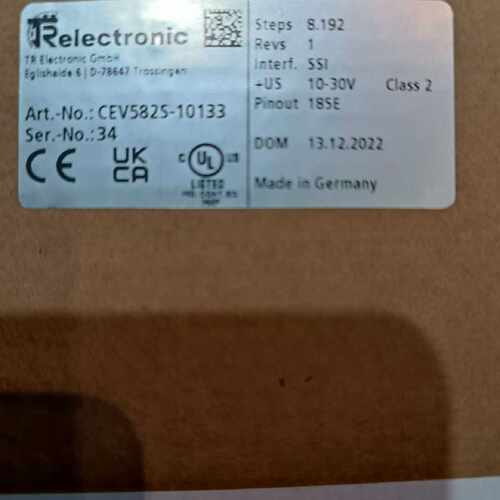询价TR编码器CEV5825-10133无拆封5.23议价