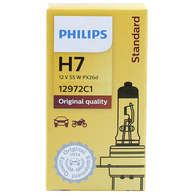 飞利浦H7汽车卤素灯官方正品
