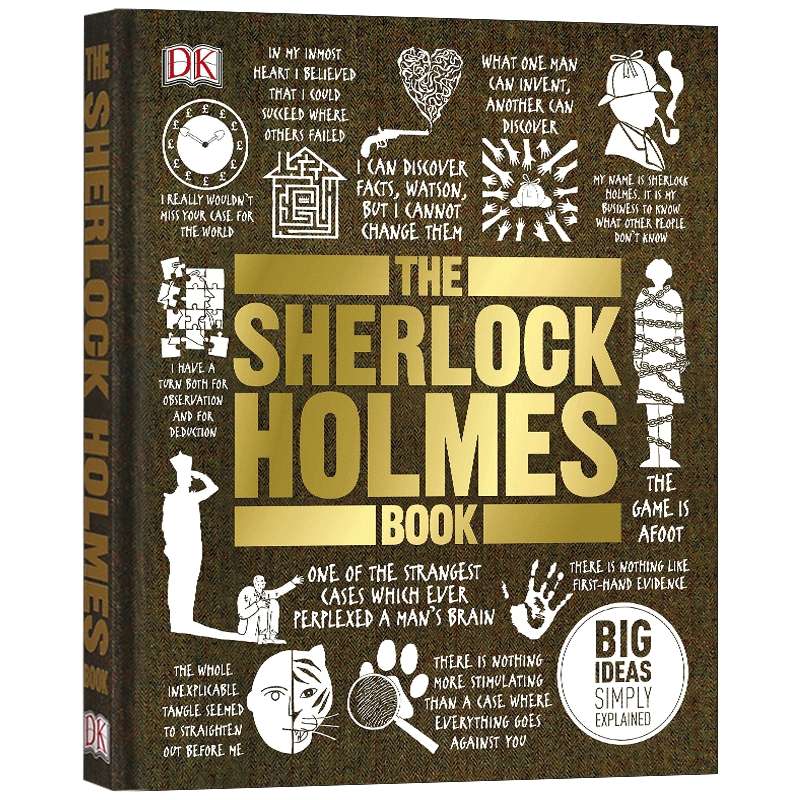 DK夏洛克福尔摩斯百科全书 英文原版 精装 The Sherlock Holmes Book 英文版原版书籍 精装进口英语书