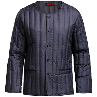 雅鹿老人轻薄打底羽绒服男贴身内搭羽绒内胆爸爸爷爷内穿保暖衣服