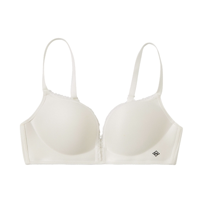 软支撑无钢圈小胸聚拢定型内衣高中生定型文胸舒适收副乳无痕内衣