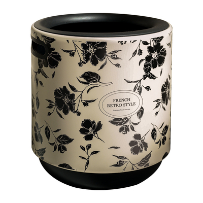 轻奢法式垃圾桶家用双层高级感