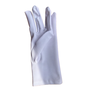 高级礼仪白手套礼宾阅兵军训升旗广场舞小学生儿童轻薄款白色男女