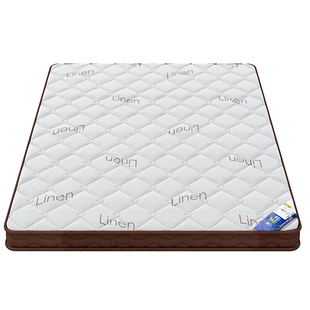 S型黄麻床垫子婴儿童护腰椰棕乳胶家用出租屋折叠榻榻米加硬神器