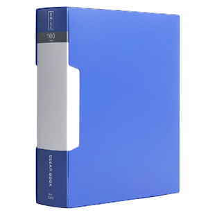 a4资料册文件夹透明插页档案整理神器办公用品100页60页40/20页病案说明书报告单产检收纳册孕期档案册奖状册