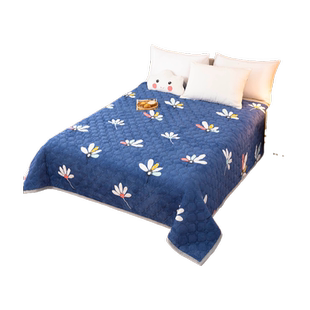 冬季珊瑚绒床单单件毛绒面加厚防滑法兰绒毯子宿舍单人牛奶绒床盖