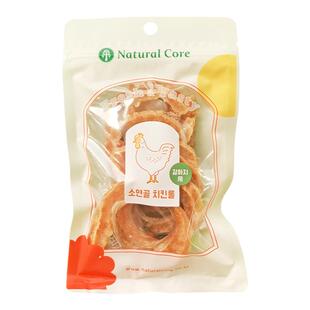 天然核心狗狗零食鸡米花牛喉管耐咬磨牙洁齿营养互动奖励宠物肉干