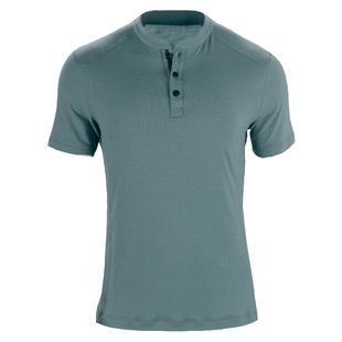 男200gsm美丽诺羊毛tad款亨利衫美利奴户外短袖T恤速干衣运动透气