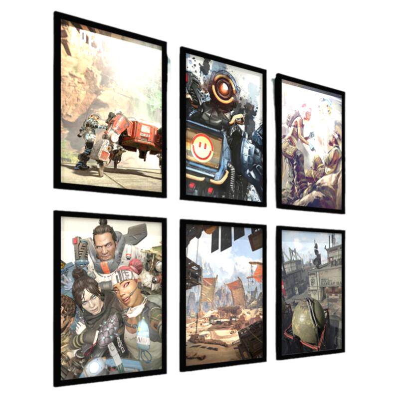 APeX英雄海报 Origin泰坦陨落吃鸡装饰画 Legends网吧游戏挂画墙