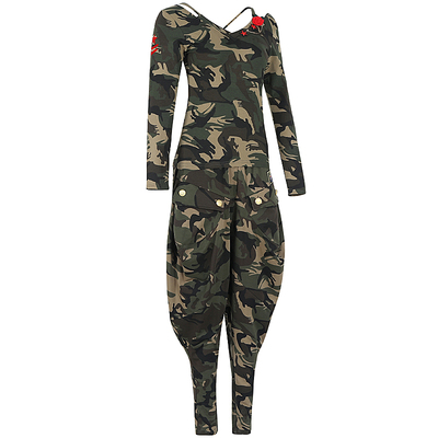 迷彩哈伦长裤休闲哈伦裤