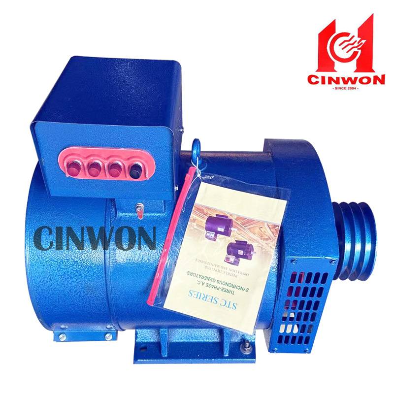 全铜STC-30KW 24KW 20KW 15KW 12KW 8KW 5KW三相交流同步发电机柴