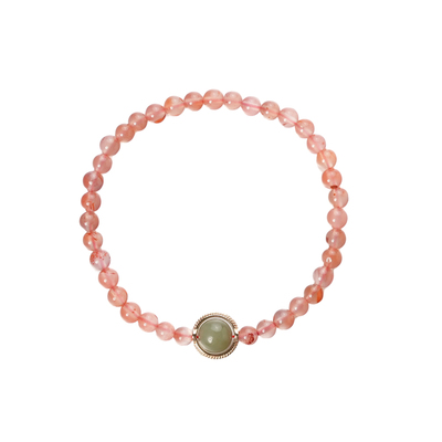 普陀山南红招财手串旺福吉祥礼