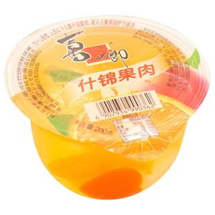 喜之郎什锦果肉果冻大杯200g水果味儿童学生童年休闲零食品批发