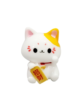 无聊了 在桌面养一堆发财猫 微型迷你摆件招财桌面摆件送朋友生日
