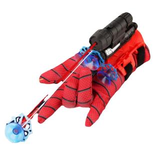 黑科技红外线儿童吸盘玩具蜘蛛吐丝手套发射器三岁以上生日礼物