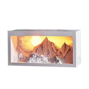 日照金山无线充电香薰氛围小夜灯蓝牙音箱乔迁送女生生日节日礼物