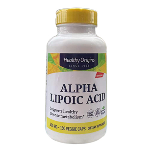 硫辛酸300mg150粒Alpha Lipoic Acid糖值Healthy Origins美国直邮