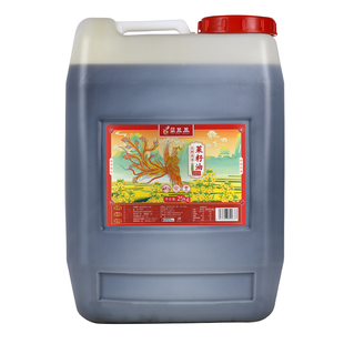 非转基因压榨纯菜籽油25KG 四川特产熟香 小榨土榨浓香纯菜油商用