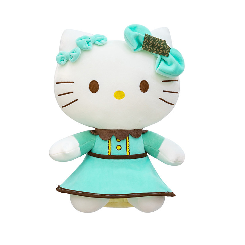薄荷巧克力KT猫毛绒公仔凯蒂猫