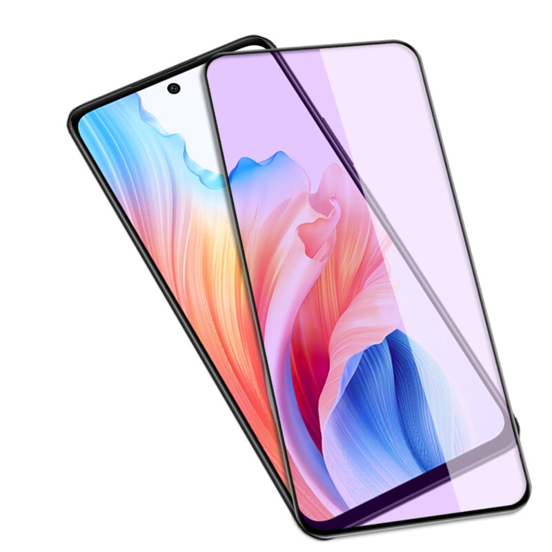 适用OPPO A2黑边钢化膜A2m/A2x防爆玻璃膜PJB110全屏PJU110覆盖PJS110手机高清抗指纹护眼防蓝光保护贴