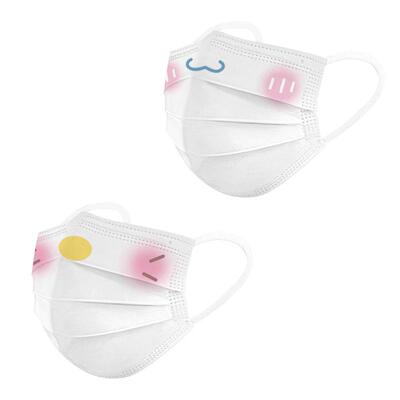 腮红口罩外科医用一次性玉桂狗