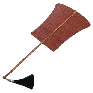 刀扇舞团扇舞蹈道具中国风手工竹编漆扇古风专用表演出竹丝战歌扇