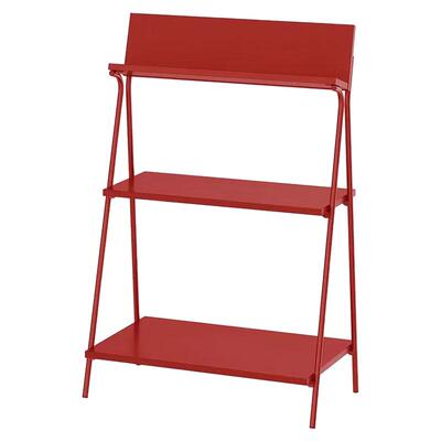 床尾储物架家用书架落地多层货架