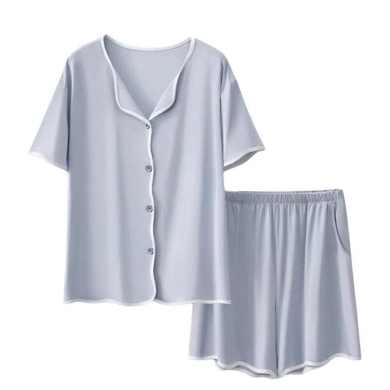 俞兆林睡衣女款夏季2026新款家居服套装凉感冰丝短袖夏天女士大码