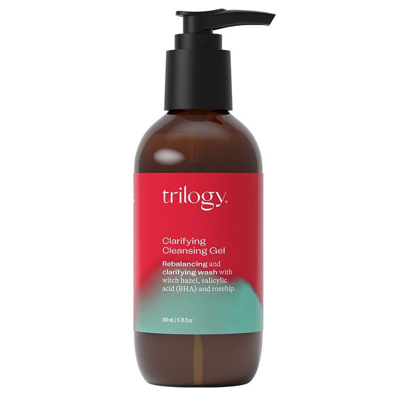【文怡推荐】trilogy 萃乐活玫瑰果洁面啫喱200ml 平衡水油温和