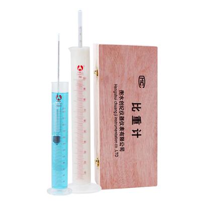 高精实验室标准液体比重计密度计