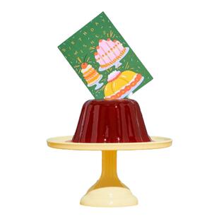 英国Wrap 生日贺卡 情侣进口创意卡片 表白花朵抽象艺术拼贴插画