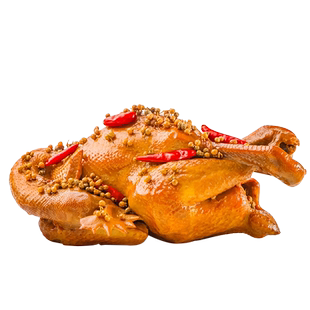 裕昌烧鸡哈尔滨椒麻鸡整只东北特产熟食开袋即食解馋零食三黄鸡