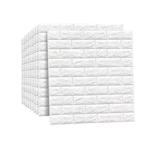 墙纸自粘3d立体墙贴壁纸背景墙面泡沫砖装饰防水防潮贴纸防油墙壁