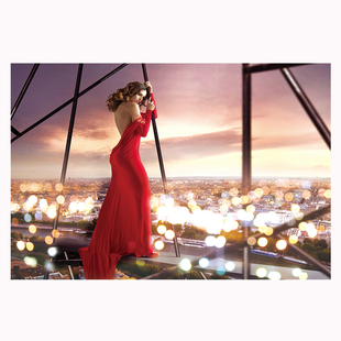 KTV酒吧性感美女墙贴画自粘贴纸浴足酒店包厢背景墙装饰壁画海报