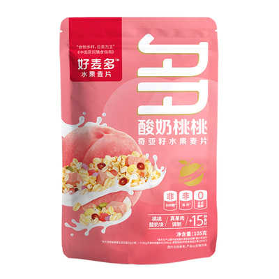 好麦多水果麦片尝鲜多口味105g