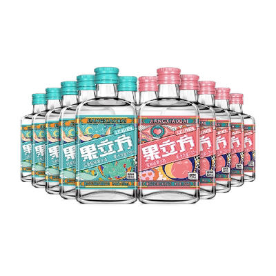 江小白蜜桃味葡萄味果酒168ml×12瓶