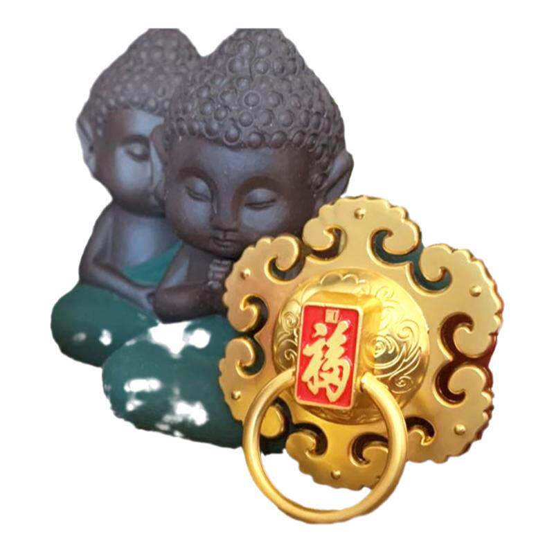 多子多福故宫康熙福字平安安康纳福门环磁力贴五福临门金属冰箱贴
